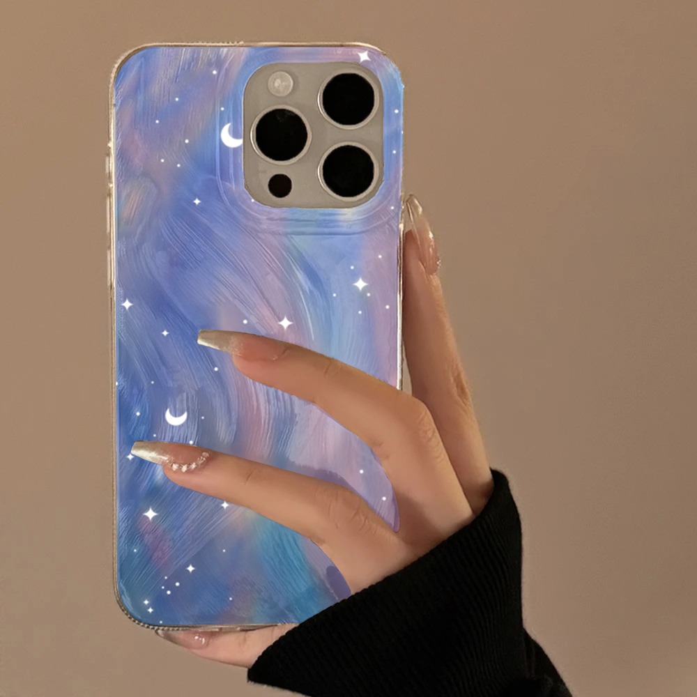 Xiaomi Redmi Note 14 - Casing Ponsel Fashion Glitter Starry Gradient