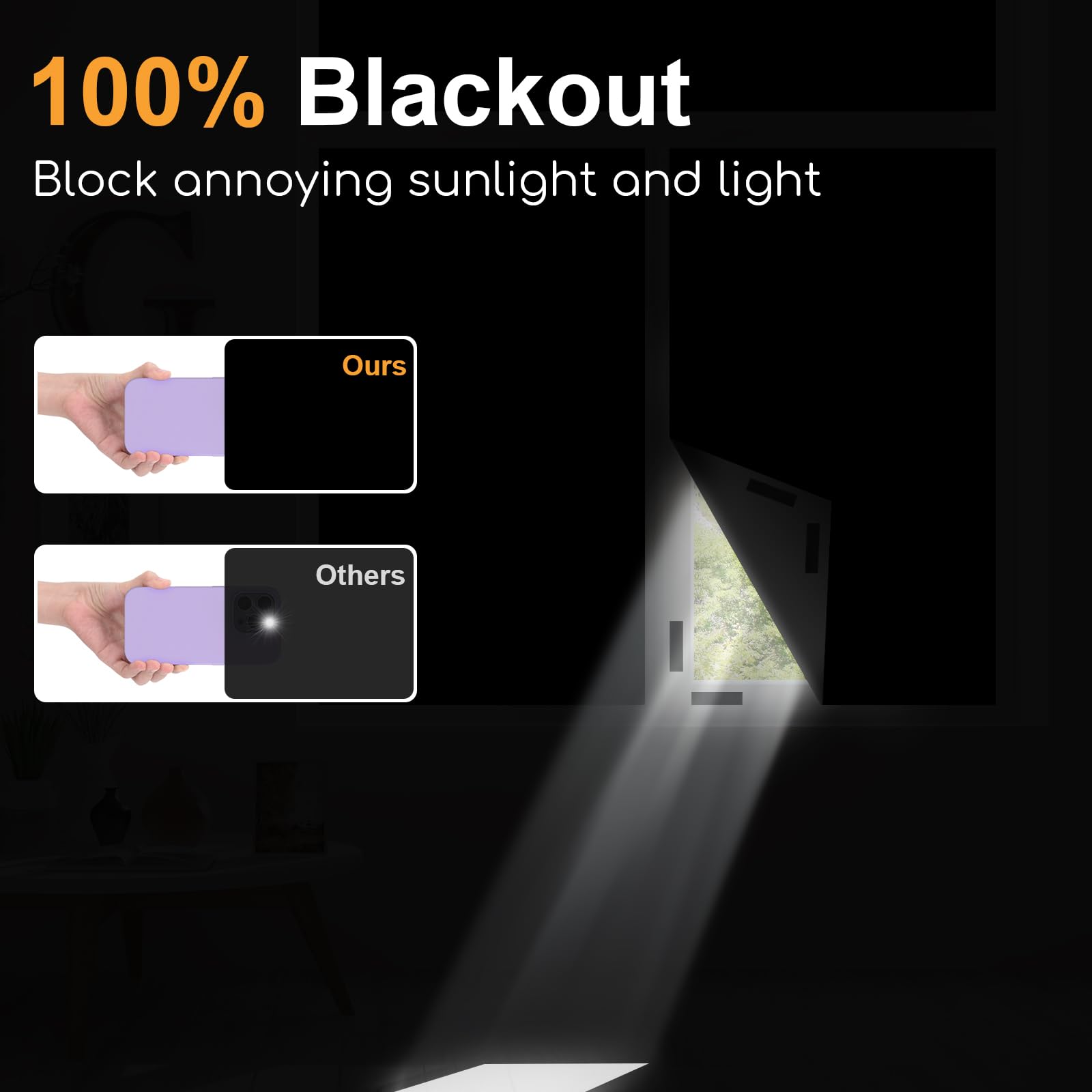 Tirai Blackout 100% Film Priva - Privacy Screen Protector ulasan dan harga