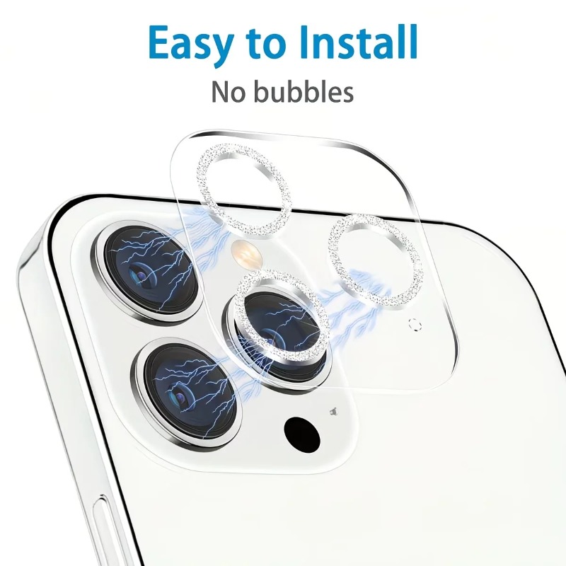 1-2PCS Pelindung Lensa Kamera  - Tempered Glass Screen 9H ulasan dan harga