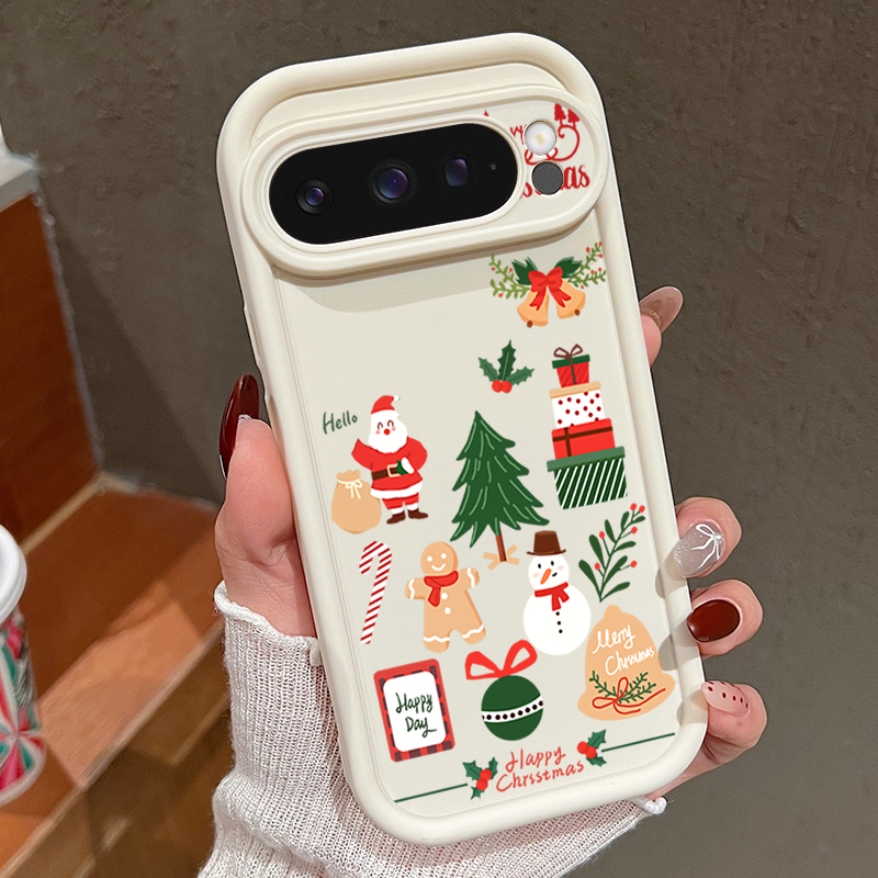 Casing HP TPU Lembut Motif Nat - Google Pixel 9 ulasan dan harga